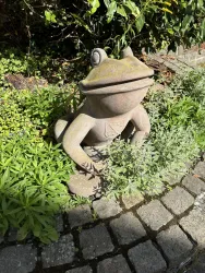 Froschskulptur (© Urlaubsregion Freinsheim)