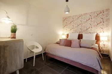 Fewo Hamburg - Schlafzimmer (© Seconds Concept Rooms - Melanie Hubach)