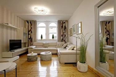 Fewo Berlin - Wohnbereich (© Seconds Concept Rooms - Melanie Hubach)