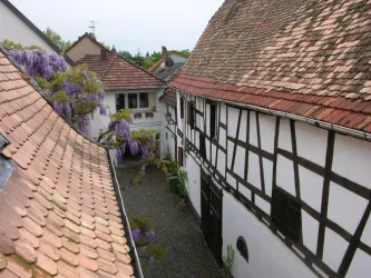 Blick von Dachterrasse (© F. Wilke)