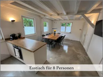 Essplatz in Gemeinschaftsküche (© Familie Diwok)