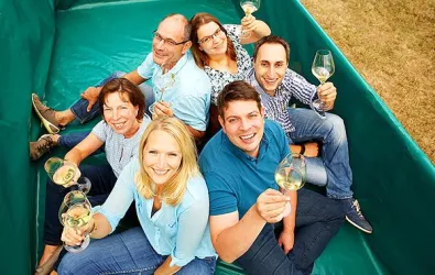 Das Team (© Weiungut krebs)