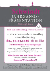 Plakat mit Programm