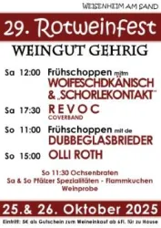 Plakat (© Weingut Gehrig) Plakat (© Weingut Gehrig)