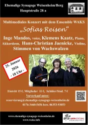 Konzert Sofias Reisen (© Förderkreis ehem. Synagoge)