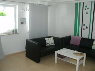 Wohnzimmer - Sitzecke (© Urlaubsregion Freinsheim)