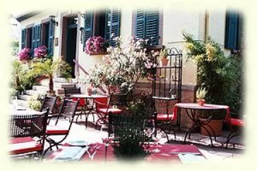 Freiterrasse des Restaurants