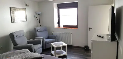 Sitzbereich Appartment (© Familie Jacobsen)