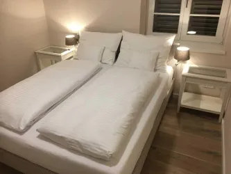 Appartement A Erdgeschoss - Schlafzimmer (© Familie Christmann)