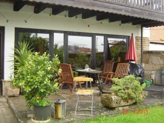 Terrasse (© Haus Helga)
