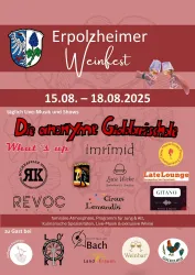 Plakat (© Ortsgemeinde Erpolzheim)