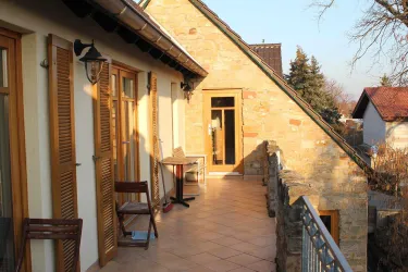 Balkon (© Weingut Kohl)