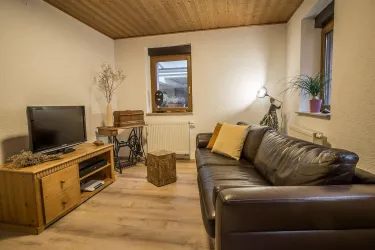 Wohnzimmer (© Ferienhaus Kallstadt)