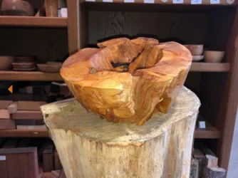 Drechselartefakte - Schale aus Holunder (© www.drechselartefakte.de)
