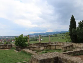 Ehemaliges römisches Weingut Weilberg, Grundmauern (© Urlaubsregion Freinsheim)