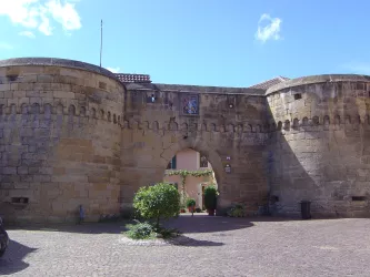 Eisentor von außen