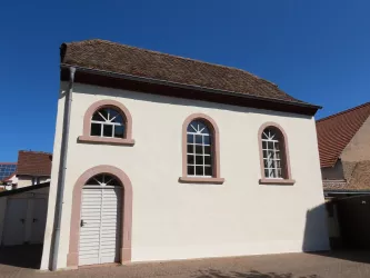 Außenansicht ehemalige Synagoge Weisenheim am Berg