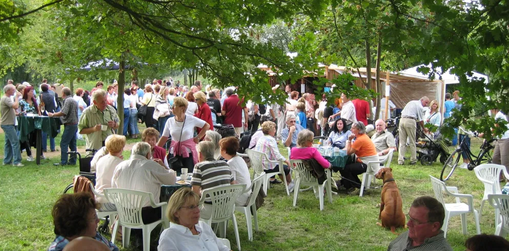 Wanderung rund um die Quetsch Stand der Landfrauen