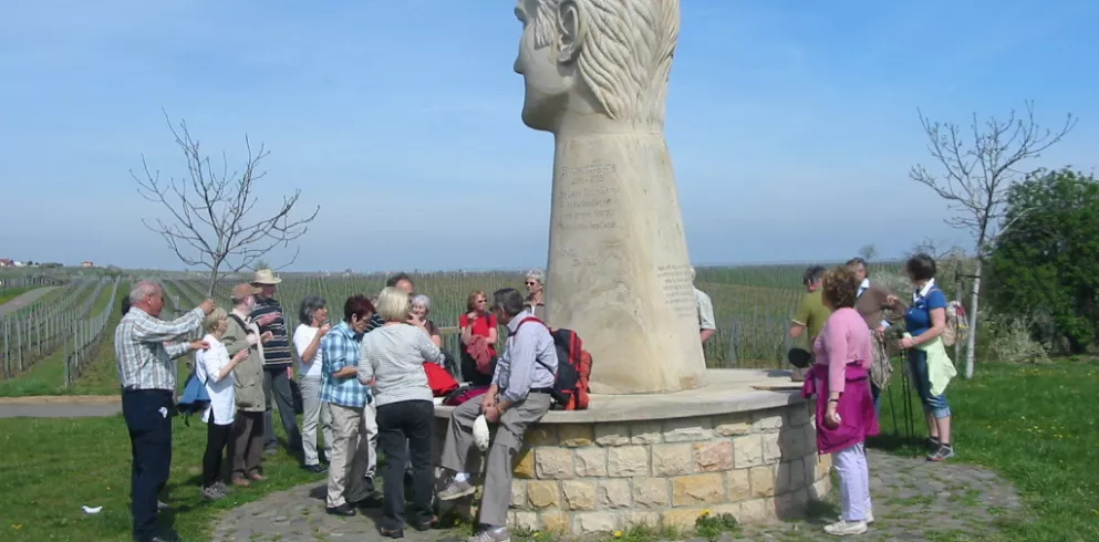 Wandergruppe am Oschelskopf