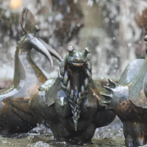 Elwetritschebrunnen (© Tourist, Kongress und Saalbau GmbH)