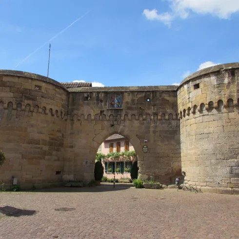 Freinsheim 1, Eisentor (© Urlaubsregion Freinsheim)