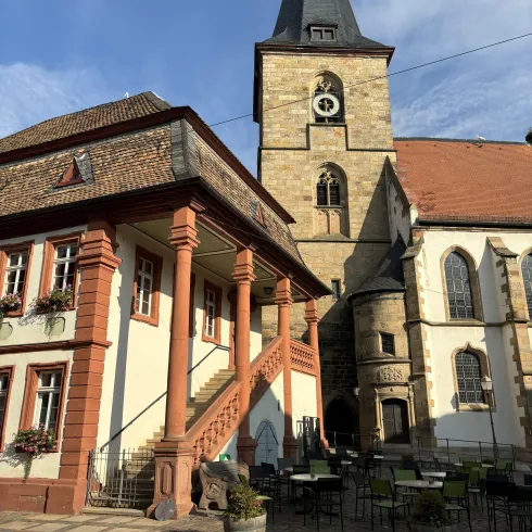 Marktplatz Freinsheim (© Urlaubsregion Freinsheim)