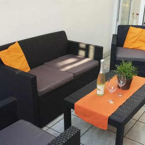 Terrasse Wohnung 1 (© Süß) Terrasse Wohnung 1 (© Süß)