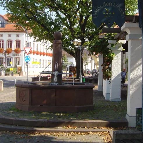 Brunnen am Obertor (© Urlaubsregion Freinsheim)