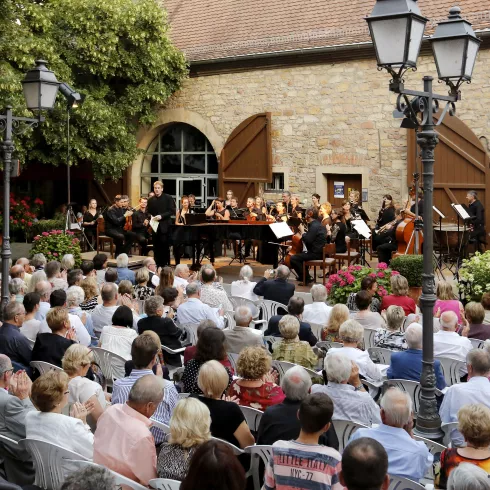 Open Air-Konzert von-Busch-Hof Freinsheim