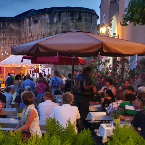 Stadtmauerfest am Zwinger vor dem Eisentor